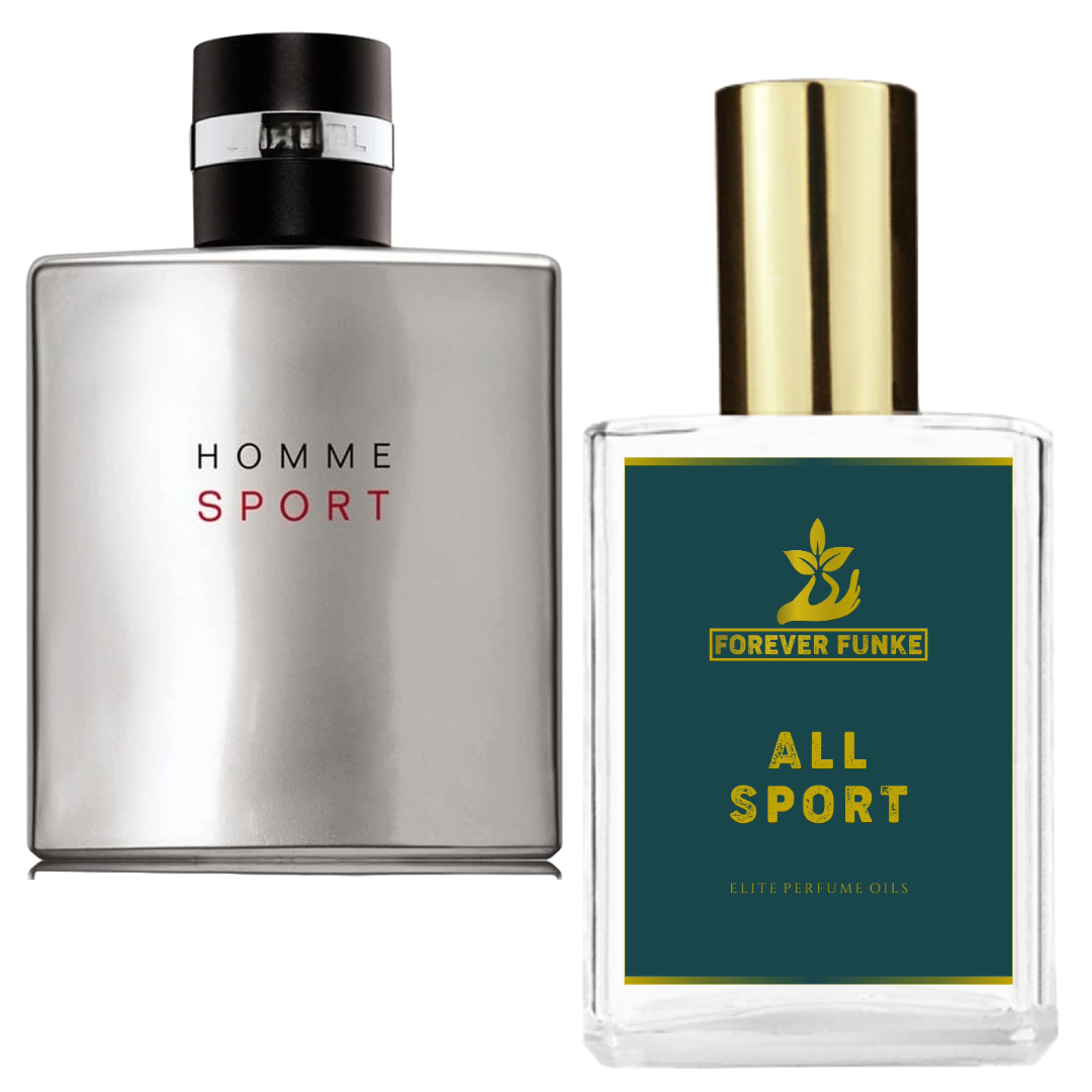 All Sport Fragrance Oil Inspired By Allure Sport Men 100% Pure Fragrance Oil, Scented Perfume Oil Concentrate