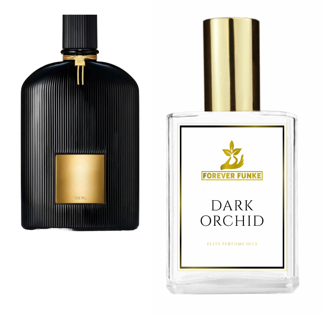 Dark Orchid Fragrance Oil Inspired By Black Orchid 100% Pure Body Oil, Scented Perfume Body Oil Concentrate