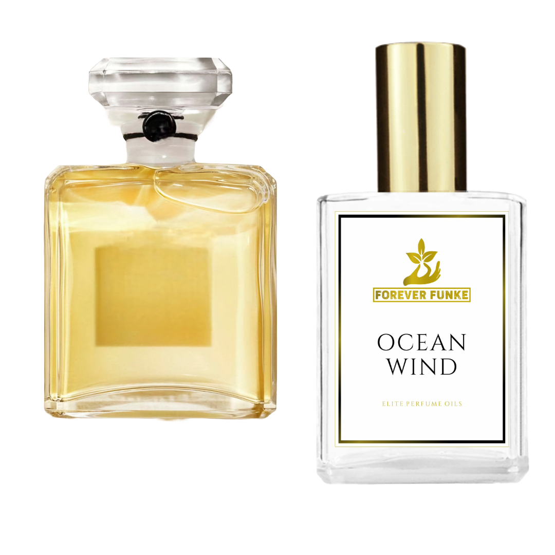 Ocean Wind Perfume Oil Inspired By Chl No 5 100% Pure Fragrance Oil, Scented Perfume Oil Concentrate
