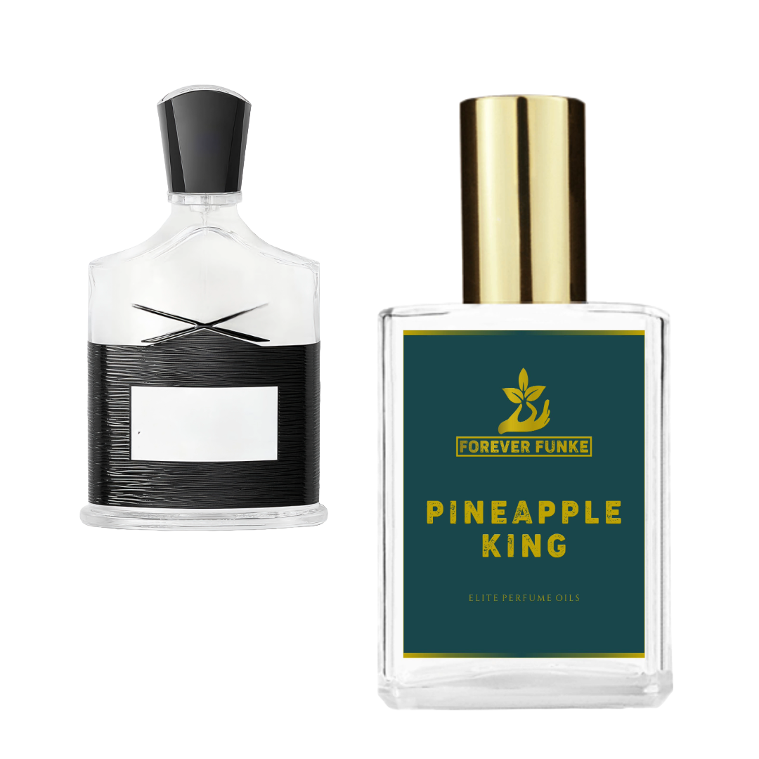Pineapple King Fragrance Oil Inspired By Aventus For Men 100% Pure Body Oil, Scented Perfume Body Oil