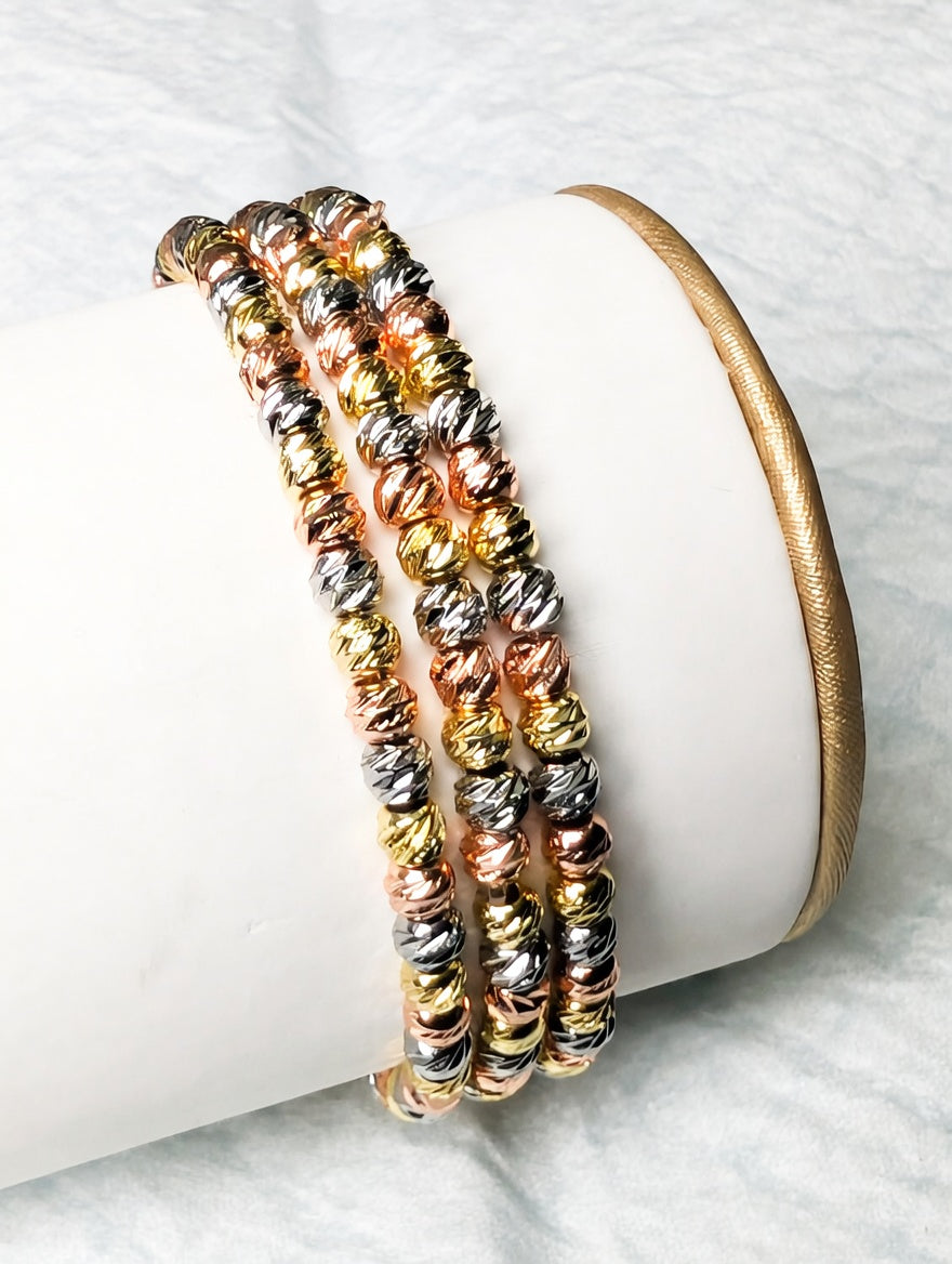 3 IN 1 THREE TONE BRACELETS