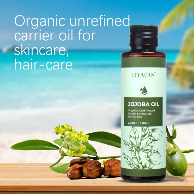Jojoba Body Oil For Skin, Hair Care (Free Shipping)