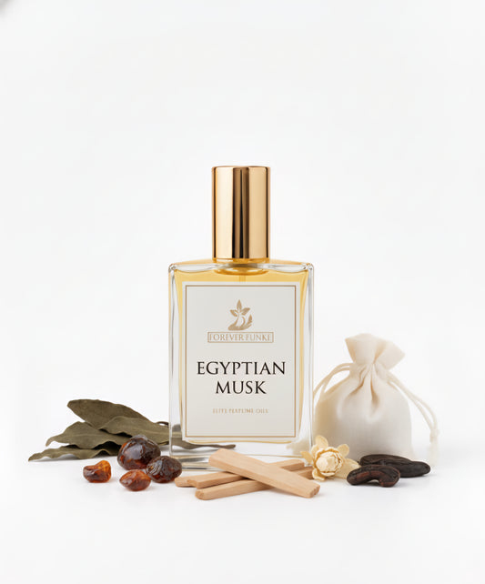 EGYPTIAN MUSK Fragrance Perfume Oil  -  100% Pure Body Oil, Scented Perfume Body Oil Concentrate