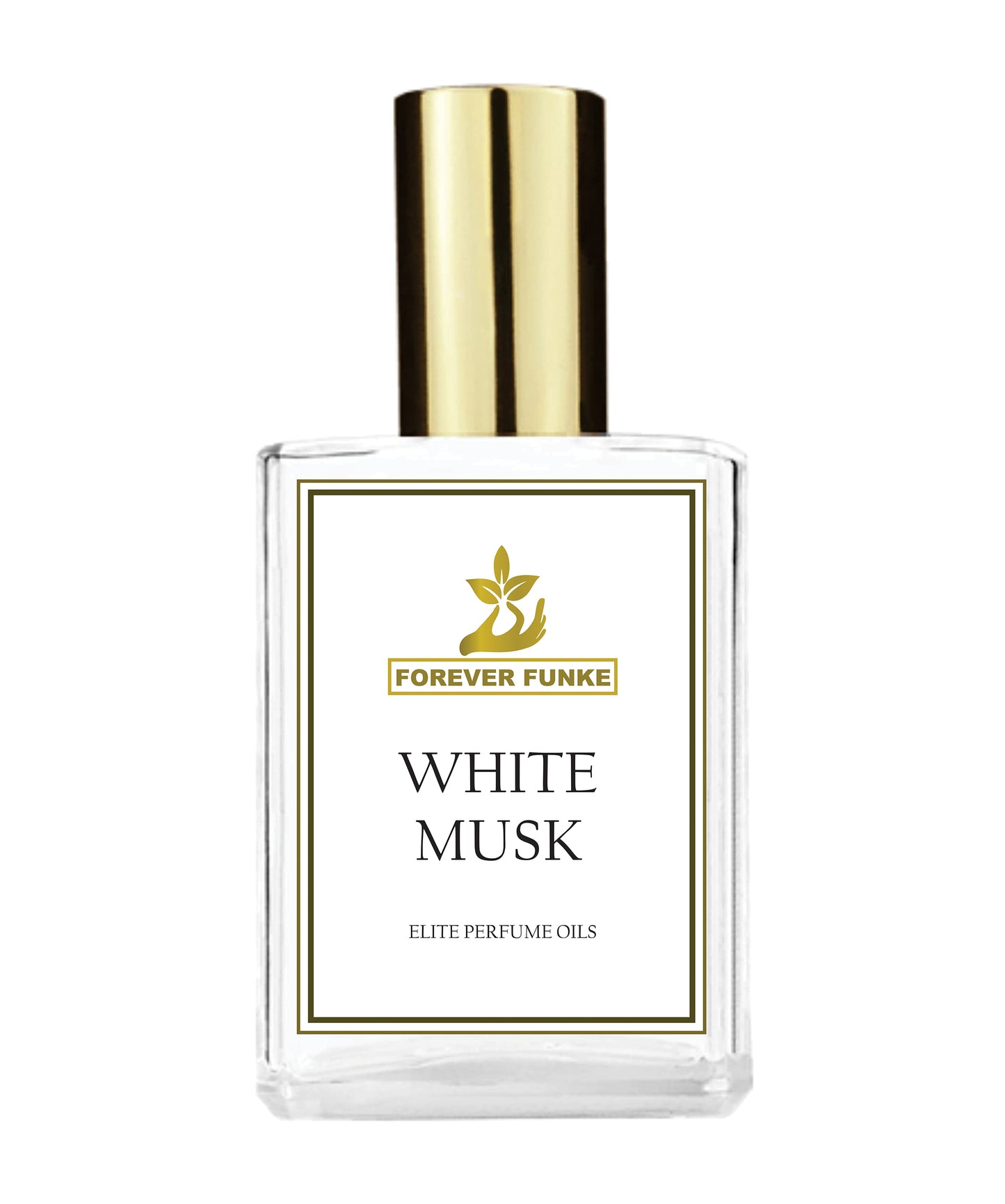 WHITE MUSK Fragrance Perfume Oil  -  100% Pure Body Oil, Scented Perfume Body Oil Concentrate