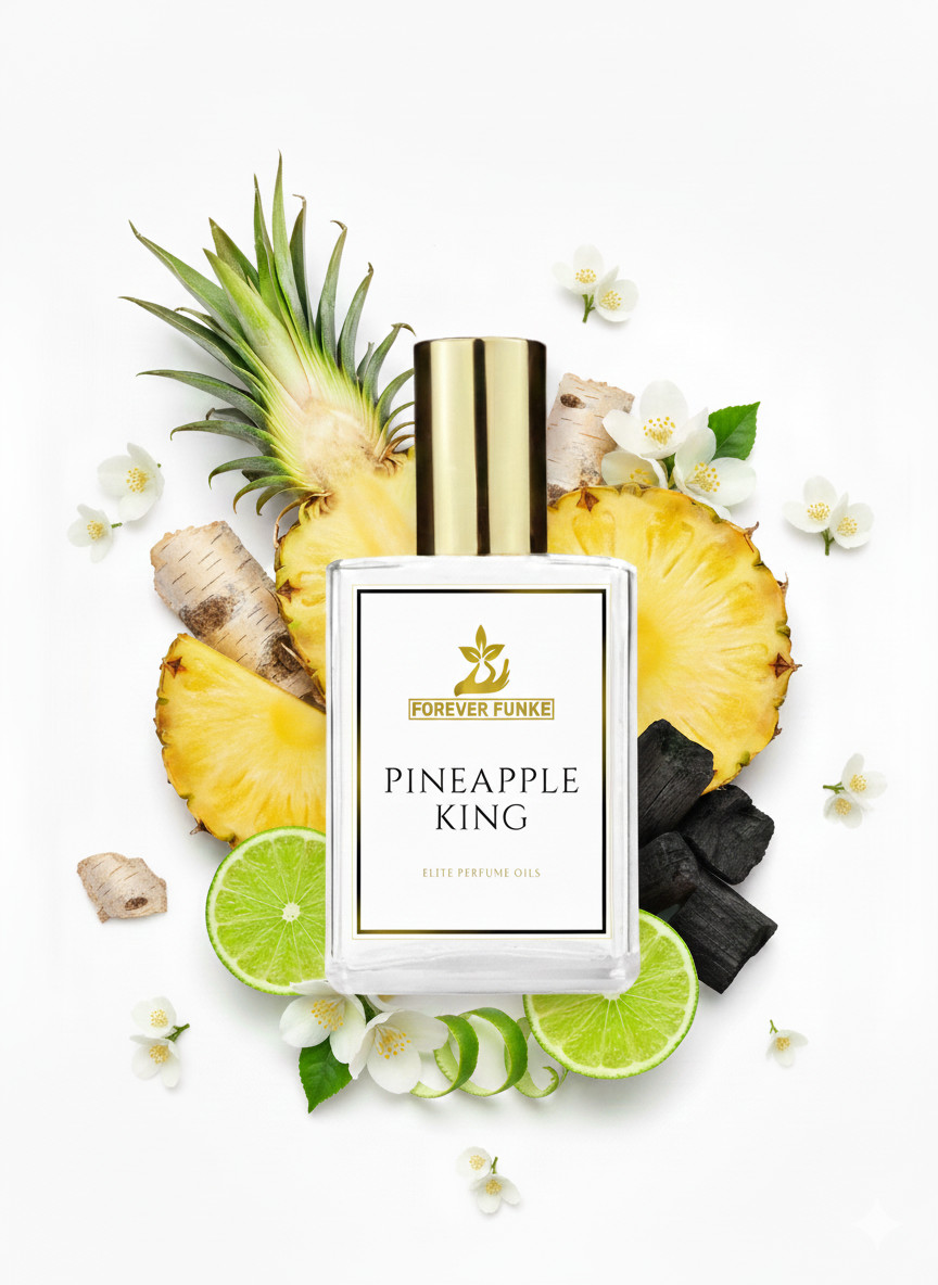 Pineapple King Fragrance Oil Inspired By Aventus For Men 100% Pure Body Oil, Scented Perfume Body Oil
