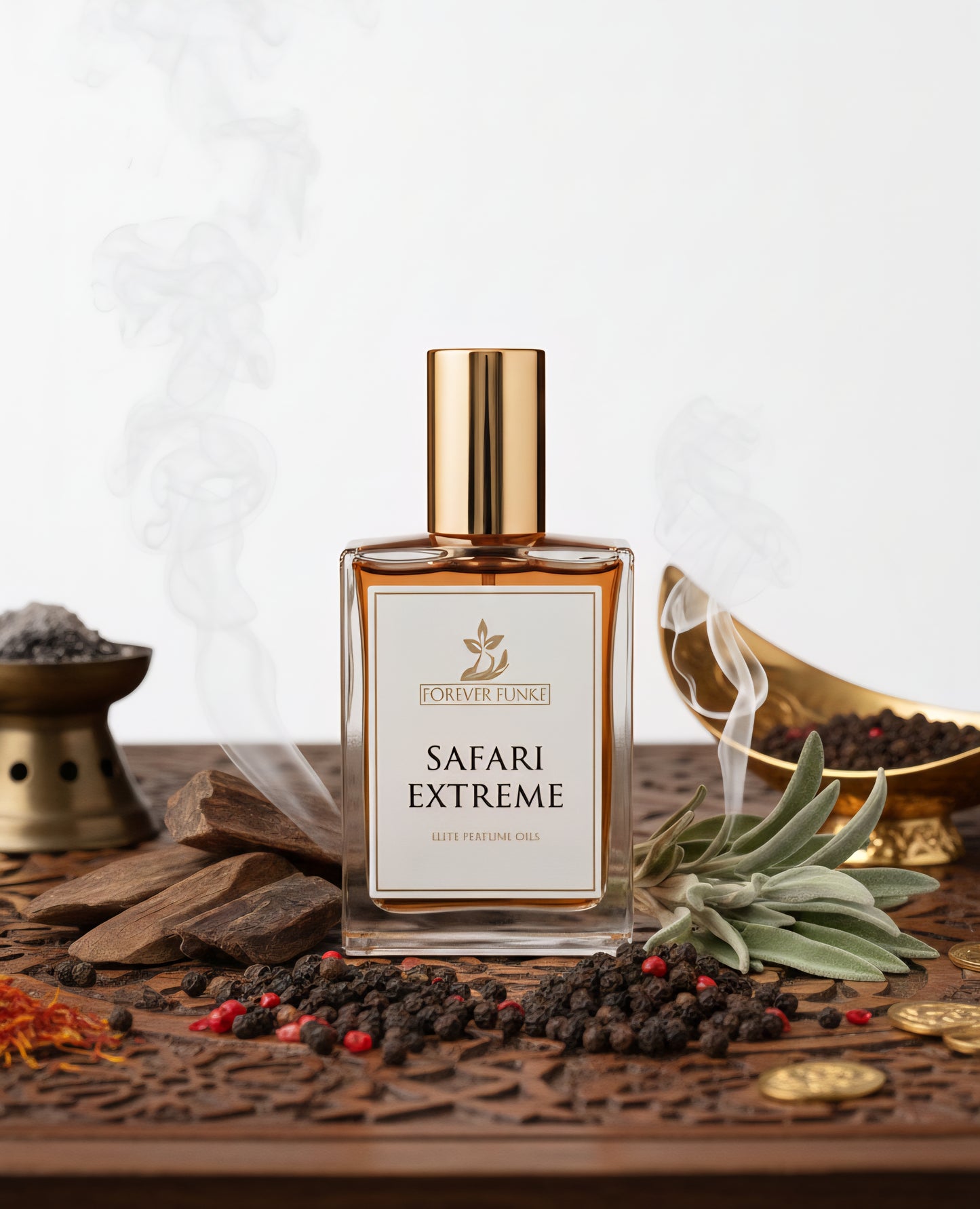 SAFARI EXTREME Fragrance Perfume Oil -100% Pure Body Oil, Scented Perfume Body Oil Concentrate 0.51 fl. oz / 15ml