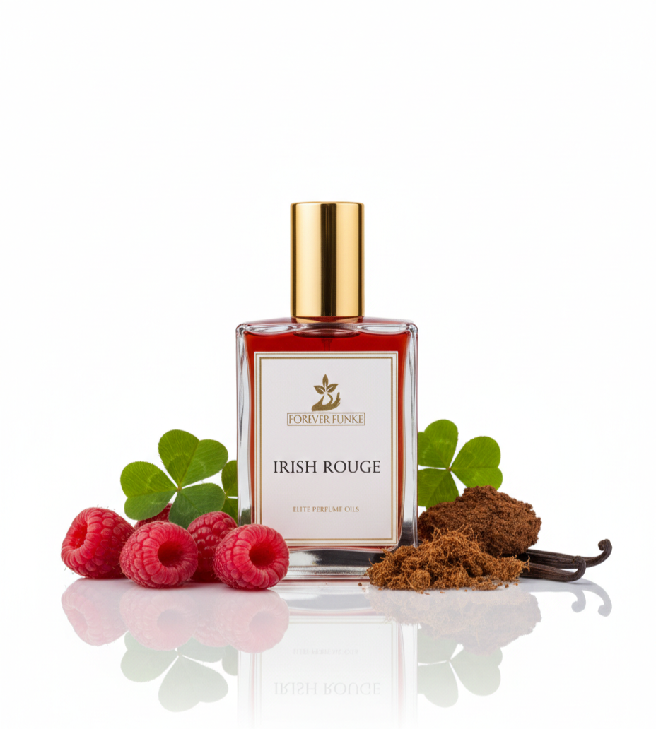 IRISH ROUGE Fragrance Perfume Oil  - Our version of MEMO IRISH LEATHER AND BACCARAT ROUGE 100% Pure Body Oil, Scented Perfume Body Oil Concentrate