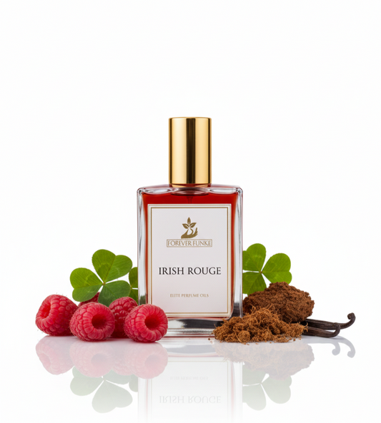 IRISH ROUGE Fragrance Perfume Oil  - Our version of MEMO IRISH LEATHER AND BACCARAT ROUGE 100% Pure Body Oil, Scented Perfume Body Oil Concentrate