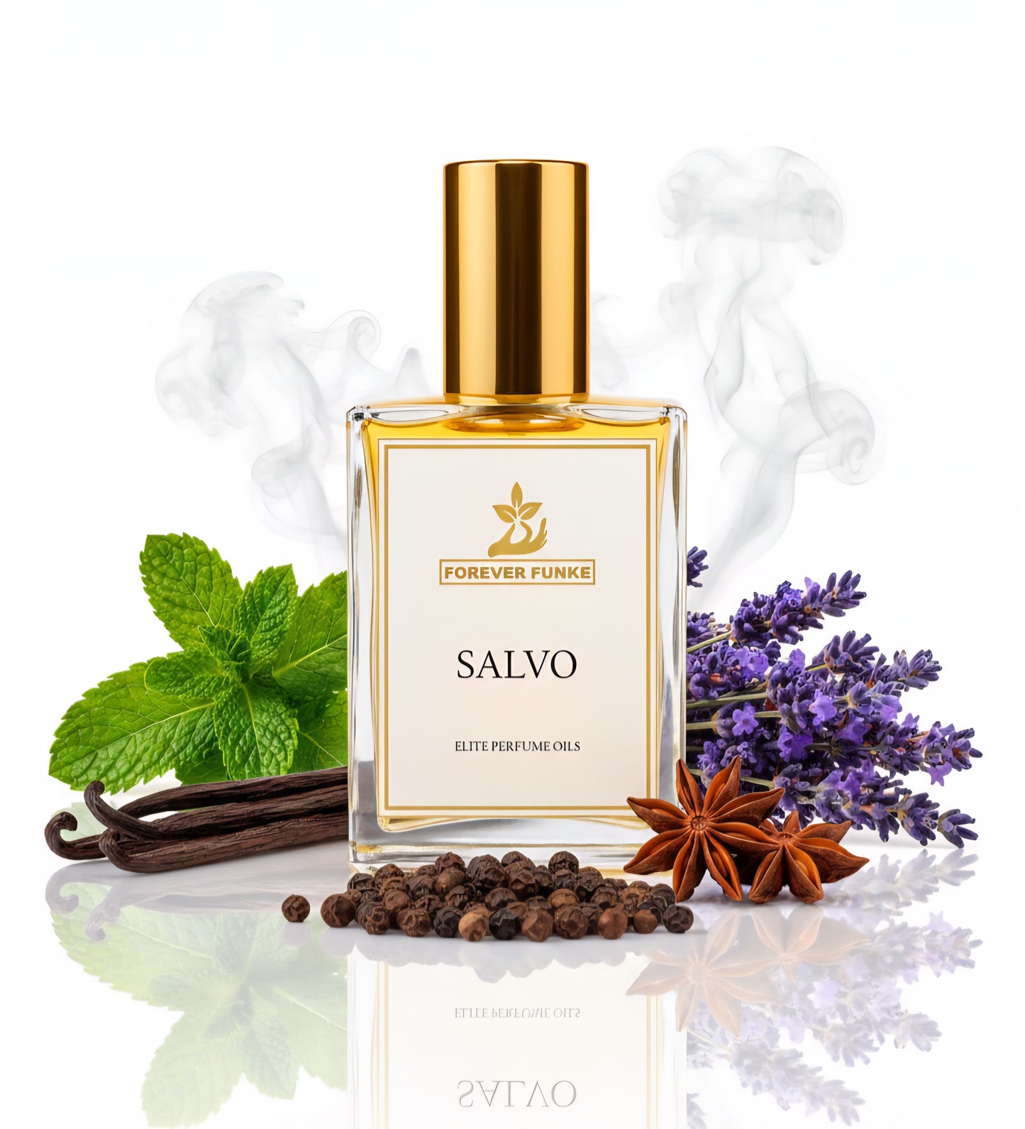 Salvo Fragrance Oil Inspired By Sauvage 100% Pure Body Oil, Scented Perfume Body Oil Concentrate