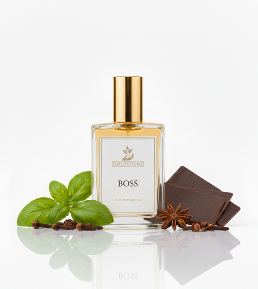 BOSS Fragrance Perfume Oil  - Our version of HB BOSS 100% Pure Body Oil, Scented Perfume Body Oil Concentrate