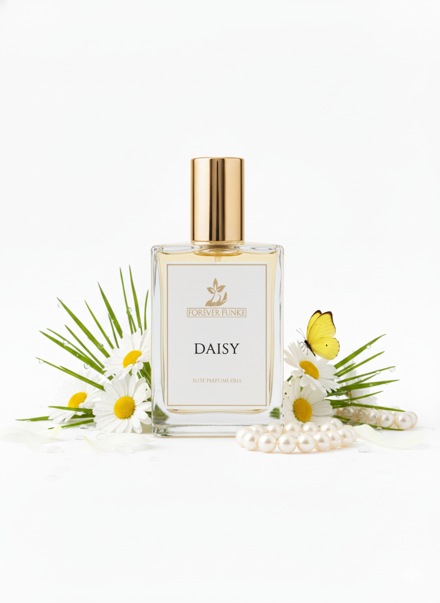 DAISY Fragrance Perfume Oil  - Our version of MJ DAISY 100% Pure Body Oil, Scented Perfume Body Oil Concentrate