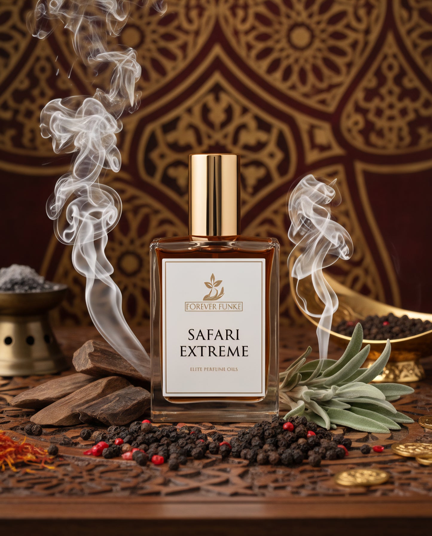 SAFARI EXTREME Fragrance Perfume Oil -100% Pure Body Oil, Scented Perfume Body Oil Concentrate 0.51 fl. oz / 15ml
